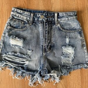 jean shorts